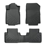 Floor Black Mats for Cars Liner Carpets 3Pcs Replacement for CRV 2012-2016