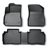 3-Piece Custom 3D TPE Floor Liners (1st & 2nd Row) for 2016-2025 Chevy Malibu (Fits Hybrid)