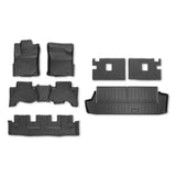 For Toyota 4Runner 2013-2024(7 Seats) Floor Mats & Cargo Liner w/Backrest Mat