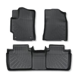 3PCS TPE All-Weather Floor Mats for 2007-2011 Toyota Camry
