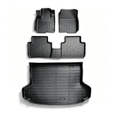 Full Set TPE All-Weather 3D Custom Floor Mats for 2023-2026 Honda HR-V Gas Hybrid