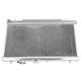 labwork 2-Row Aluminum Core Radiator Replacement for 2002-2007 Impreza Wrx Sti with 12v Fan Shroud