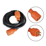 labwork 30A 15FT Generator Extension Cord L14-30P to L14-30R 4 Prong 125/250V Up to 7500W 10 Gauge SJTW Generator Cord