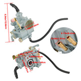 Carburetor W/ Throttle Cable for Honda CT70 Trail 1969-1977 K0 K1 K2 K3