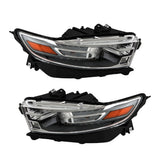 Labwork Left+Right Headlights For Ford Taurus 2013 2014-2016 Halogen W/Gray Trim