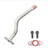 Labwork Turbo Oil Return Drain Line Tube For 2004-2007 Dodge Cummins 5.9L Diesel