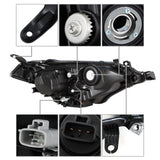labwork Fit For 2014-2016 Toyota Corolla Driver Side Chrome Housing Headlamp Headlight