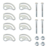 labwork 2Pcs Front Upper Control Arm Alignment Camber Bolt Kit AK90269PR Replacement for GM Chevy Silverado Sierra Suburban