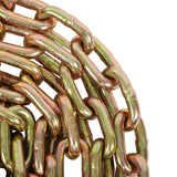 5/16in*10ft G70 Transportation Bundle Chain with Clevis Grab Hooks for Cargo Tie-Down for Factories Construction Sites Mining Activities Ports
