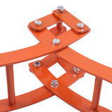 36 inches Steel Log Grapple Hook with 4 Claws Replacement for Forklifts Tractors Trucks