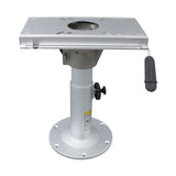 Adjustable Height Locking Boat Seat Pedestal Slide Boat Chair Base