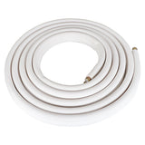 25FT Air Conditioning Tubing Hose Extension 3/8 and 5/8 Inch Insulated Copper Hoses Fit for Mini Split Air Conditioner