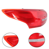 labwork Outer Driver Side Tail Light Replacement for 2015-2018 For Ford Focus Sedan