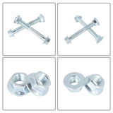 labwork Rear Control Arm Bolt Kit Replacement for 1990-2001 Honda Civic CR-V CRX Acura Integra 13508