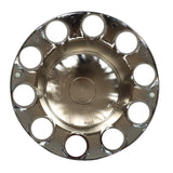 Chrome Semi Truck Rear Wheel Axle Hub Covers Hubcaps Kits 33mm Lug Nuts 4PCS