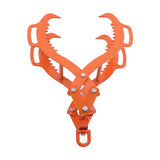 36 inches Steel Log Grapple Hook with 4 Claws Replacement for Forklifts Tractors Trucks