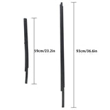 labwork Door Belt Molding Weatherstrip Double Cab Replacement for 2007-2020 Tundra 68160-0C020 68210-0C020 68163-0C010 68164-0C010