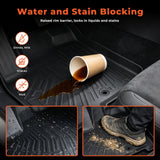 TPE For 2011-2012 Toyota Sienna 7 Seat 3 Rows Floor Mats Liners All Weather