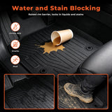 3PCS TPE All-Weather Floor Mats for 2019-2025 Toyota RAV4