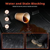 All Weather Easy To Clean for Toyota RAV4 RAV-4 2006-2012 Black Floor Liner Mats