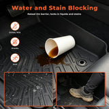 Floor Mats & Cargo Mat Fits 2023-2025 Toyota Sequoia 7 & 8 Passenger TPE