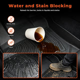 TPE Floor Mats+Trunk Cargo Liner For 2013-2024 Toyota 4Runner 5 Seat All Weather