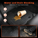 3PCS TPE All-Weather Floor Mats for 2013-2018 Toyota RAV4