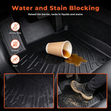 4PCS Floor Mats Black TPE Replacement for Ti-guan 2009-2018