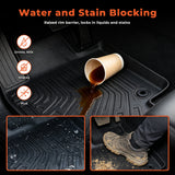 For 2020-2026 Toyota Highlander TPE Floor Mats Liner 4PCS New 3D Front & Rear