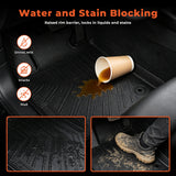 3PCS TPE All-Weather Floor Mats for 2018-2024 Toyota Camry SE LE XLE