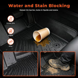 2Pcs Front TPE Car Floor Mats Replacement for Transit Connect 2014-2021