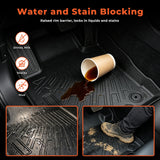 Floor Mats & Truck Bed Liner for 2022-2025 Ford Maverick Hybrid TPE Set
