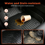 Full Set TPE All-Weather 3D Custom Floor Mats for 2023-2026 Honda HR-V Gas Hybrid