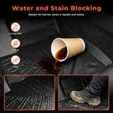 Floor Mats & Trunk Cargo Liner TPE For 2014-2019 Toyota Highlander 7 Seats