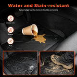 Full Set TPE All-Weather Floor Mats for 2018-2025 Chevy Traverse 7 Passenger