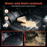 4-Piece All-Weather TPE Floor Mats & Cargo Liner Set for 2025-2026 Toyota Camry