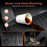 Floor Mats for Toyota 4Runner 2013-2024 5-Seater Cargo Mat w/Backrest Mat