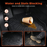 Labwork 3PCS TPE All-Weather Floor Mats for 2016-2022 Mercedes Benz GLC Class