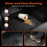 3PCS TPE All-Weather Floor Mats for 2007-2011 Toyota Camry