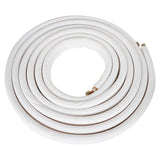 25-Foot Air Conditioning Tubing Hose Extension: 1/4- and 3/8-Inch Insulated Copper Hoses for Mini-Split Air Conditioners