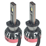 labwork 2Pcs H1 LED Headlight Bulbs,56W 9600LM 6500K Cool White Super Bright Auto High Beam/Low Beam LED Headlight Conversion Kit