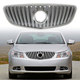 Front Bumper Cover Upper Center Grille Chorme For Buick LaCrosse 2010 - 2013