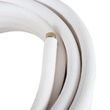 50FT Air Conditioning Tubing Hose Extension 3/8 and 5/8 Inch Insulated Copper Hoses Fit for Mini Split Air Conditioner
