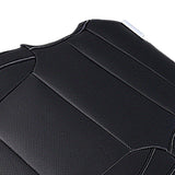 Bottom and Top Black Seat Cover Replacement for Silverado 2014-2019