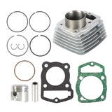 labwork Piston Cylinder Engine Top End Rebuild Kits Replacement for Honda CB125S CL125S XL125 SL125