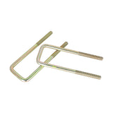 Labwork Square U-Bolts For 2.5" Wide Leaf Springs 8.75" Long 4 piece