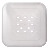 10 Pack Square Nursery Pot Plastic Plant Flower Pots Container 5 Gallon White