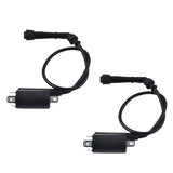 Fit For Kawasaki EX500 Ninja 500 500R 1987-2009 Set of 2 Ignition Coils