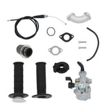 Carburetor & Intake Manifold Air Filter & Handle Grip For Honda XR70R 1998-2003