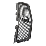 Labwork Front Bumper Upper Grille Mesh For Cadillac CTS 2008-2013 Gloss Black